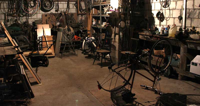 Débarras garage, locaux annexes